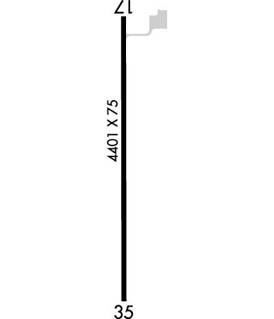 Airport Diagram of KLYO