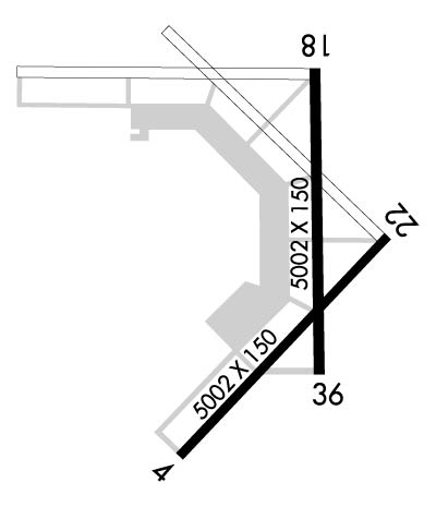 Airport Diagram of KM19