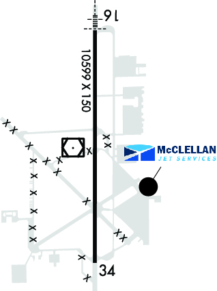 Airport Diagram of KMCC