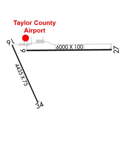 Airport Diagram of KMDZ