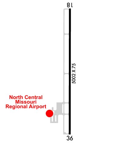 Airport Diagram of KMO8