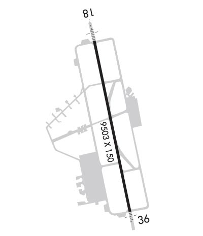 Airport Diagram of KMYR