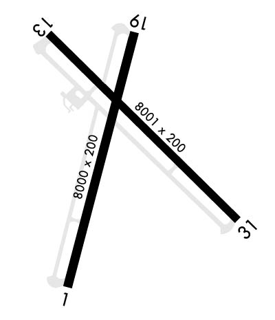 Airport Diagram of KNOG