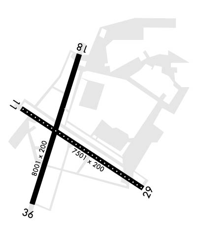 Airport Diagram of KNZY