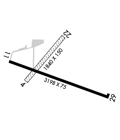Airport Diagram of KOCQ