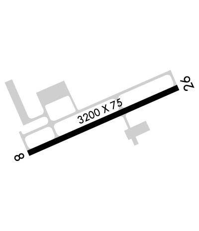 Airport Diagram of KOMH