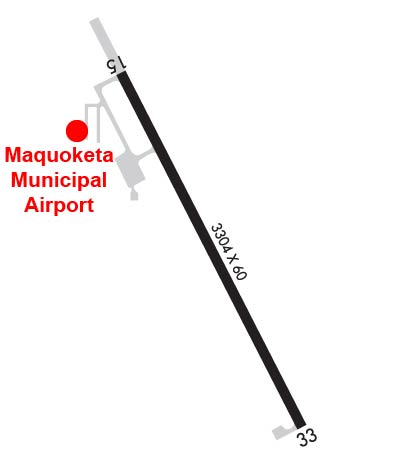 Airport Diagram of KOQW