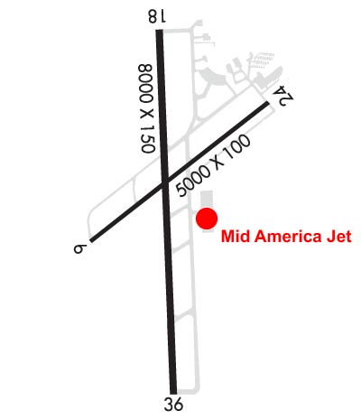 Airport Diagram of KOWB