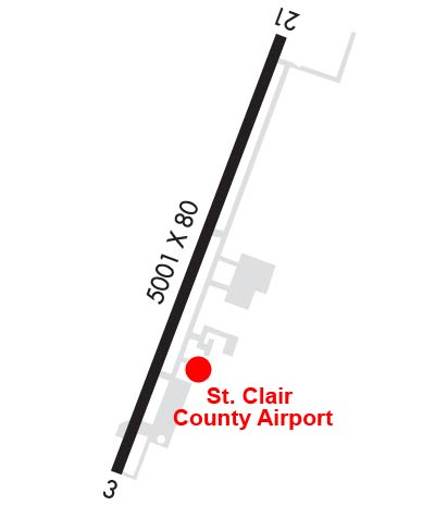Airport Diagram of KPLR