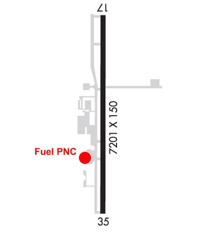 Airport Diagram of KPNC