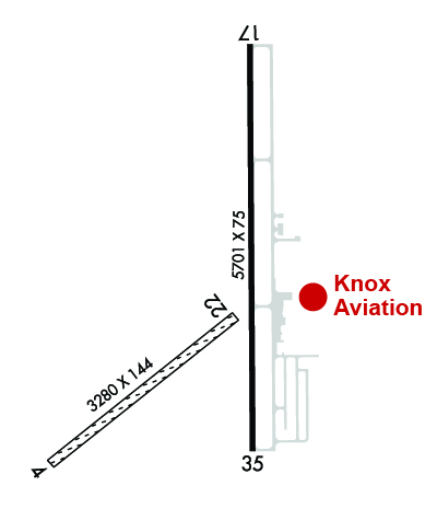 Airport Diagram of KPYX