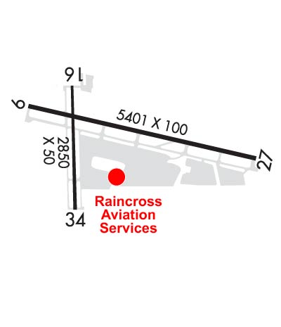 Airport Diagram of KRAL