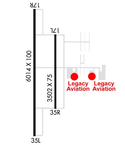 Airport Diagram of KRCE
