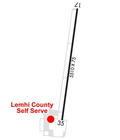 Airport Diagram of KSMN