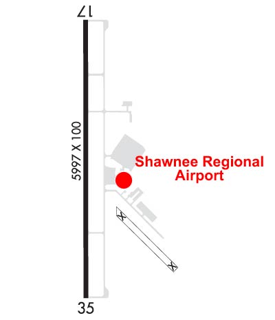 Airport Diagram of KSNL