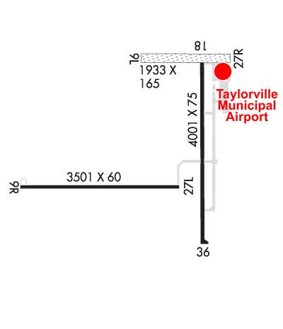Airport Diagram of KTAZ