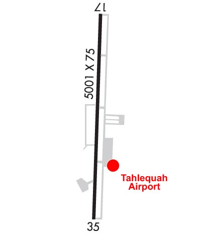 Airport Diagram of KTQH