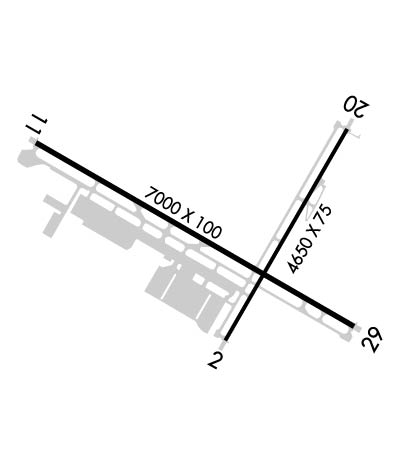Airport Diagram of KTRK