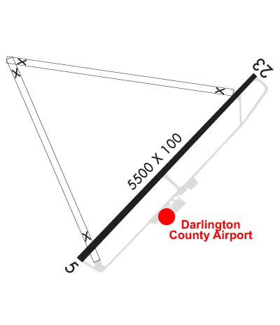 Airport Diagram of KUDG