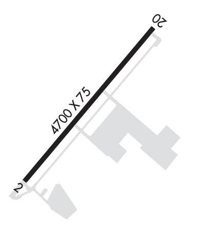 Airport Diagram of KVCB