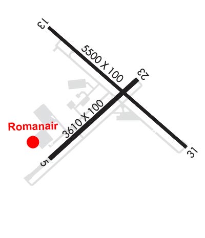 Airport Diagram of KWDR