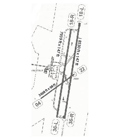 Airport Diagram of MMCU