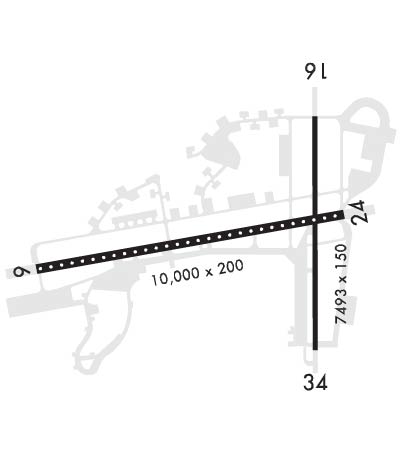 Airport Diagram of PAED