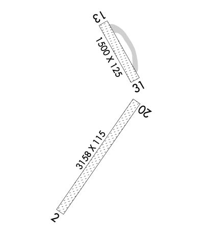 Airport Diagram of PAMD