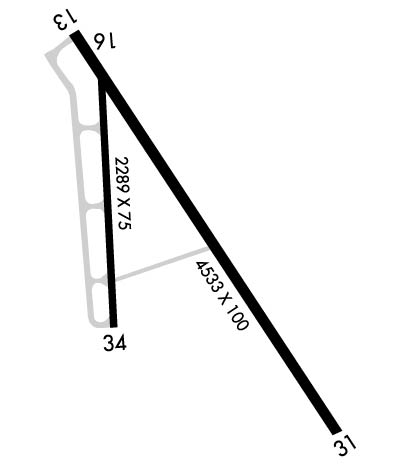 Airport Diagram of PAWD