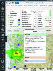 fltplan go instrument approach procedures on map