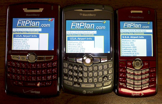 BlackBerry Flt Deck Airport FBO Guide